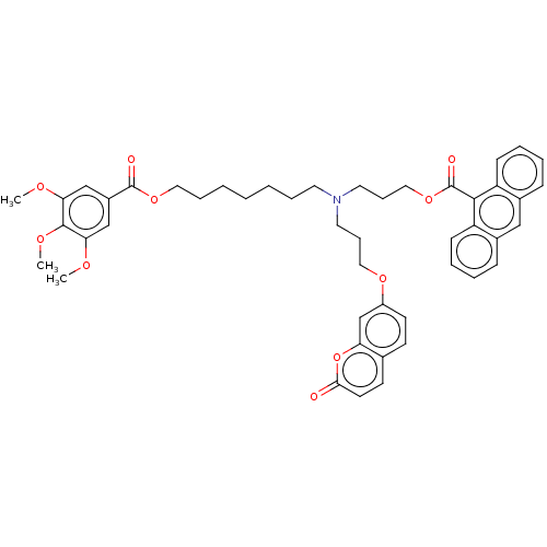 Chemical structure of BindingDB Monomer ID 50607436