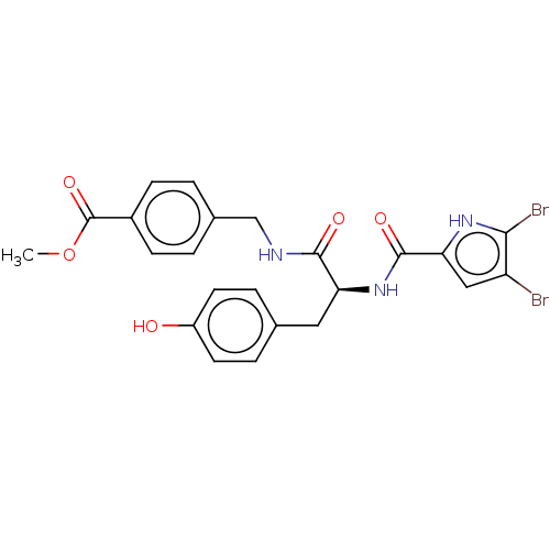 Chemical structure of BindingDB Monomer ID 50608654
