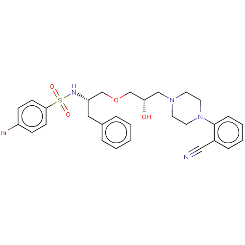 Chemical structure of BindingDB Monomer ID 50609629