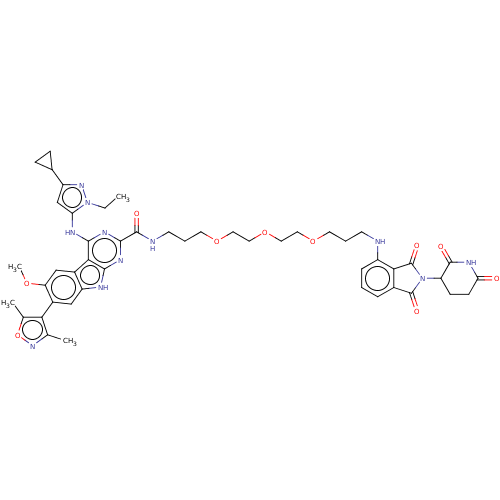 Chemical structure of BindingDB Monomer ID 50611346