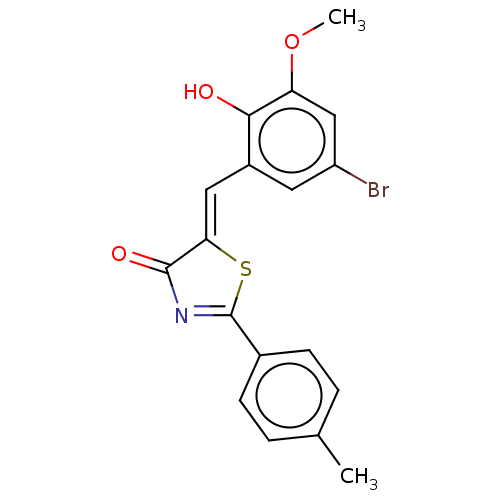 Chemical structure of BindingDB Monomer ID 50612683