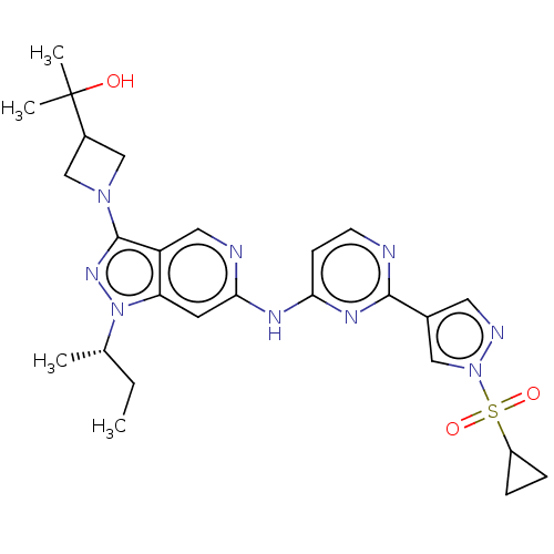 Chemical structure of BindingDB Monomer ID 50613691
