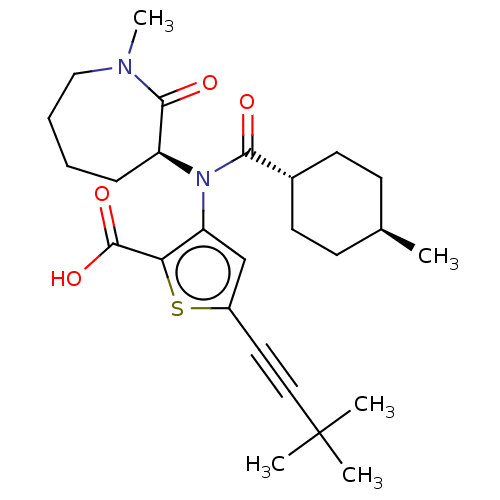 Chemical structure of BindingDB Monomer ID 50615239