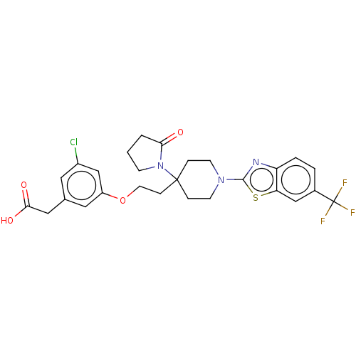 Chemical structure of BindingDB Monomer ID 50619059