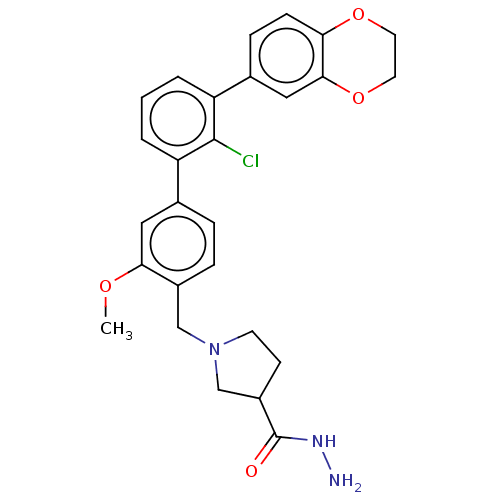 Chemical structure of BindingDB Monomer ID 50619575