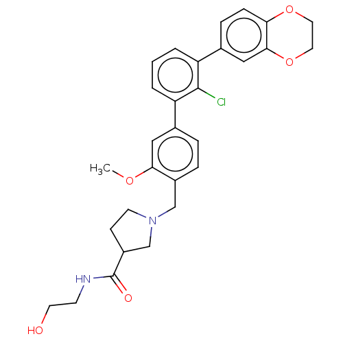 Chemical structure of BindingDB Monomer ID 50619578