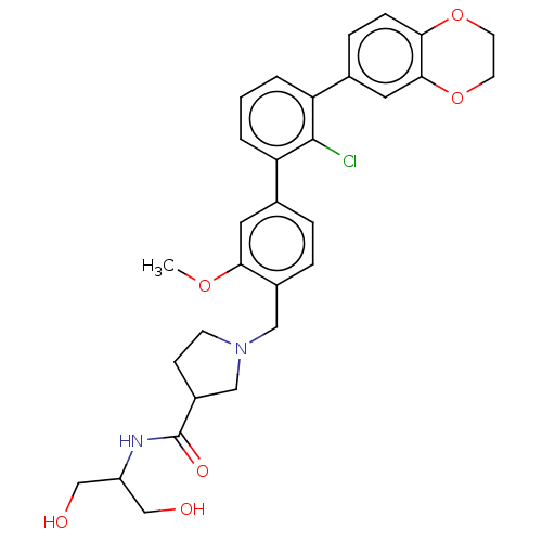 Chemical structure of BindingDB Monomer ID 50619579