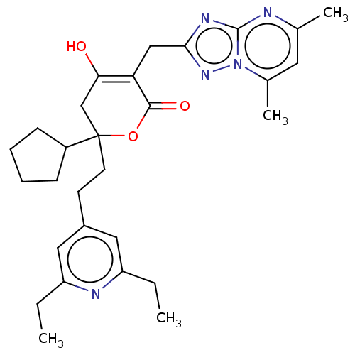 Chemical structure of BindingDB Monomer ID 50623374