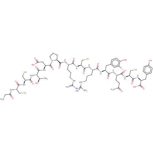 Chemical structure of BindingDB Monomer ID 50624317