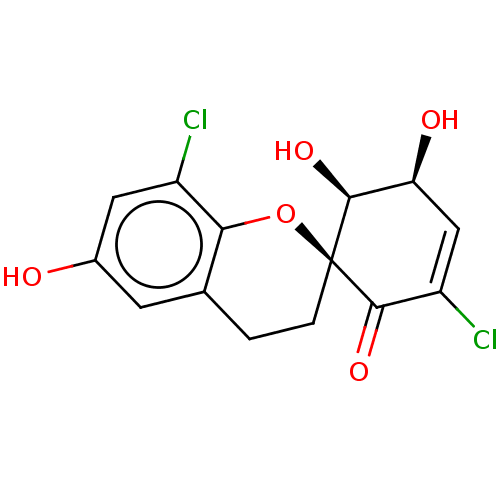 Chemical structure of BindingDB Monomer ID 50624534