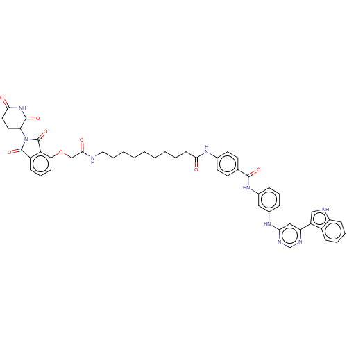 Chemical structure of BindingDB Monomer ID 50625382