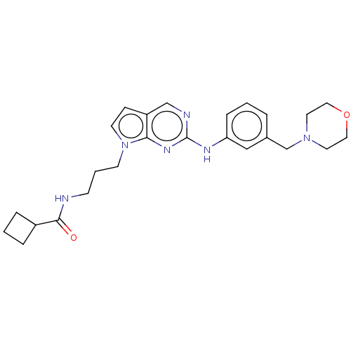 Chemical structure of BindingDB Monomer ID 50625426