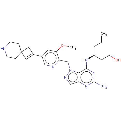 Chemical structure of BindingDB Monomer ID 50626236