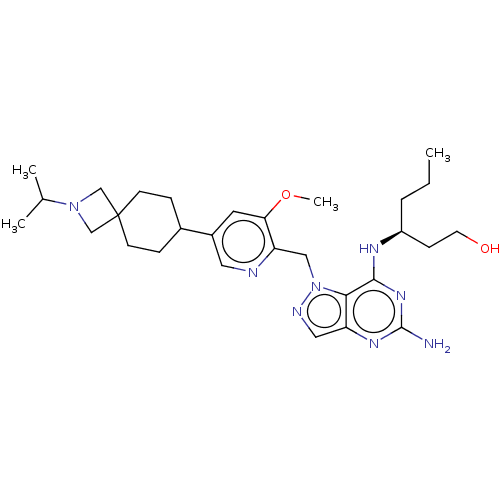Chemical structure of BindingDB Monomer ID 50626243