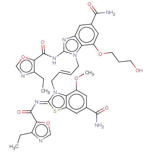 Chemical structure of BindingDB Monomer ID 50627354