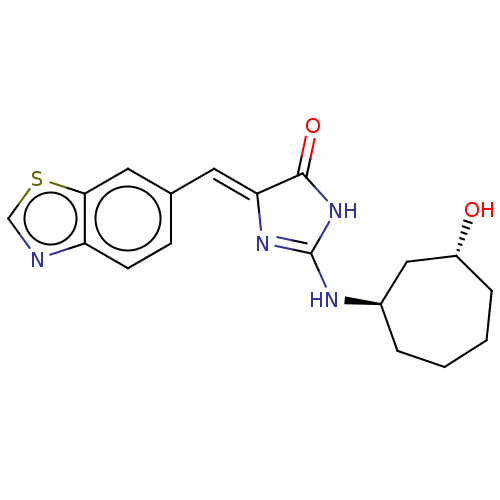 Chemical structure of BindingDB Monomer ID 50627434