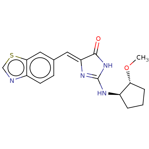 Chemical structure of BindingDB Monomer ID 50627439
