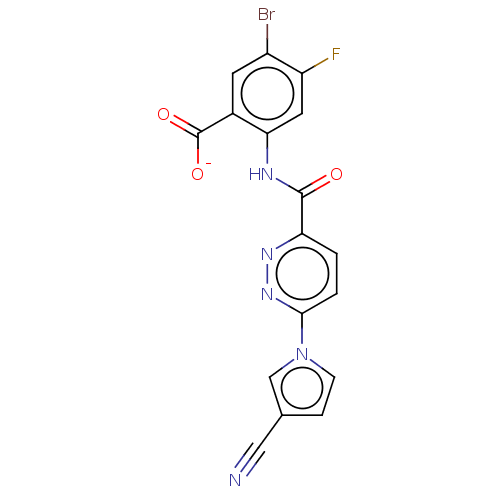 Chemical structure of BindingDB Monomer ID 50628021