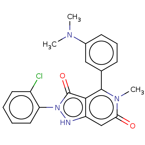Chemical structure of BindingDB Monomer ID 50628591