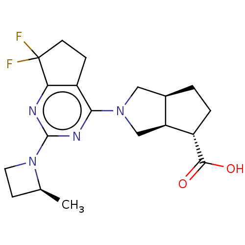 Chemical structure of BindingDB Monomer ID 50629382