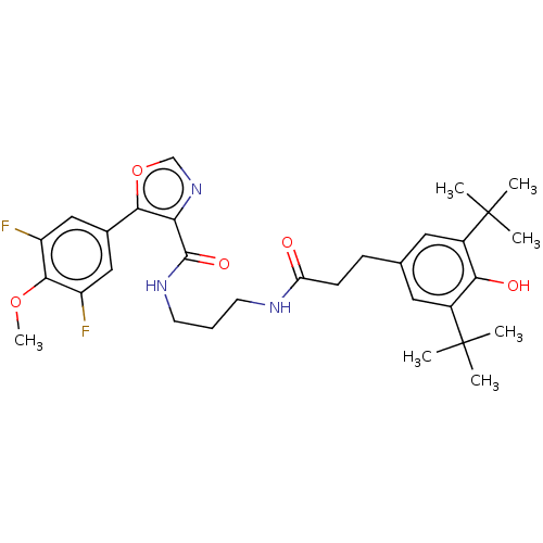 Chemical structure of BindingDB Monomer ID 50629697