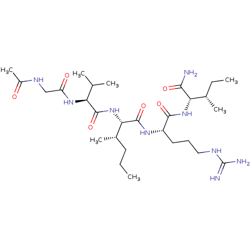 Chemical structure of BindingDB Monomer ID 50629733