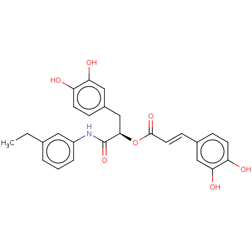 Chemical structure of BindingDB Monomer ID 50629899