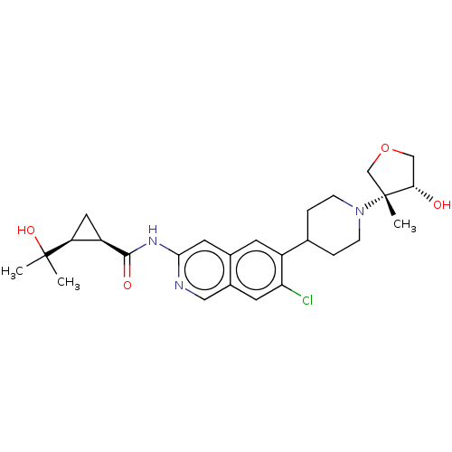 Chemical structure of BindingDB Monomer ID 50630442