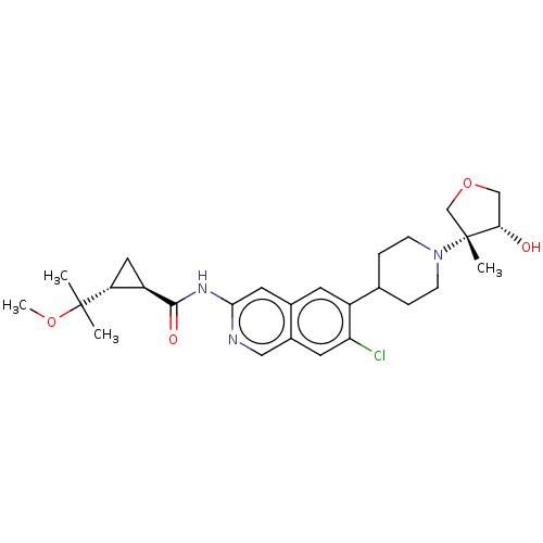 Chemical structure of BindingDB Monomer ID 50630443