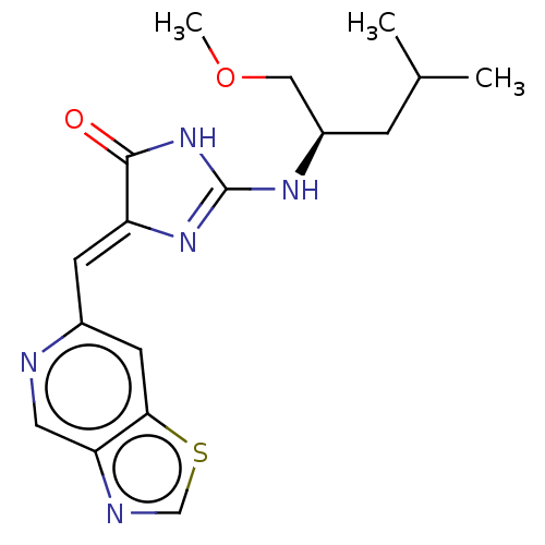Chemical structure of BindingDB Monomer ID 50631430