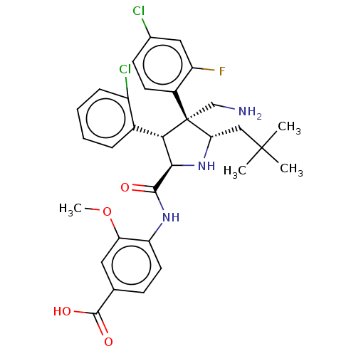 Chemical structure of BindingDB Monomer ID 50631444
