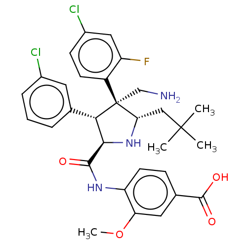 Chemical structure of BindingDB Monomer ID 50631445