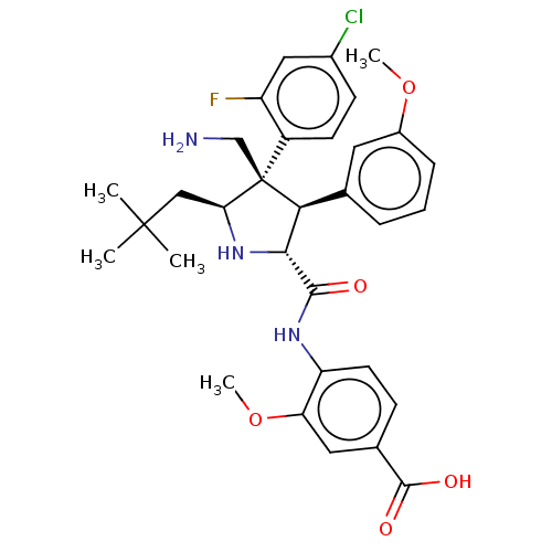 Chemical structure of BindingDB Monomer ID 50631450