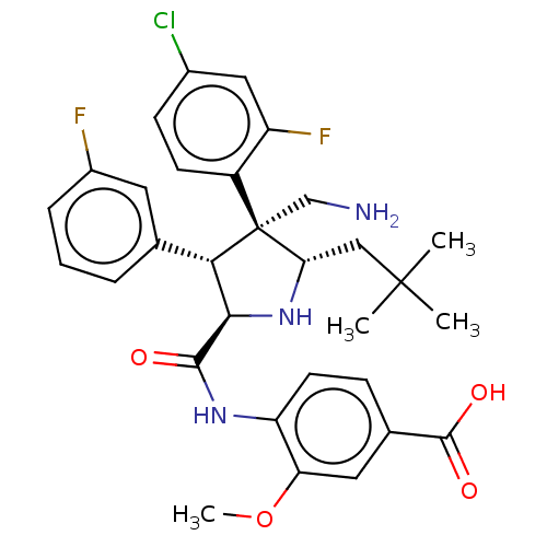 Chemical structure of BindingDB Monomer ID 50631452