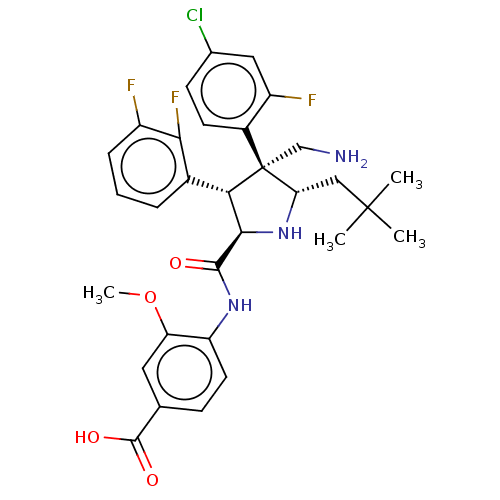 Chemical structure of BindingDB Monomer ID 50631454