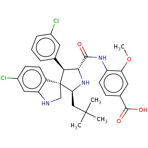 Chemical structure of BindingDB Monomer ID 50631461