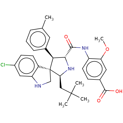 Chemical structure of BindingDB Monomer ID 50631464