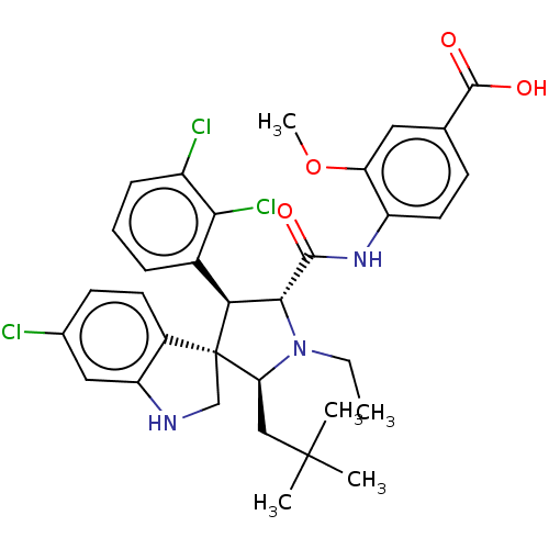 Chemical structure of BindingDB Monomer ID 50631489