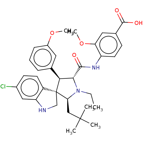 Chemical structure of BindingDB Monomer ID 50631491