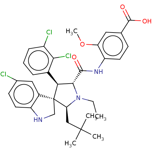 Chemical structure of BindingDB Monomer ID 50631494