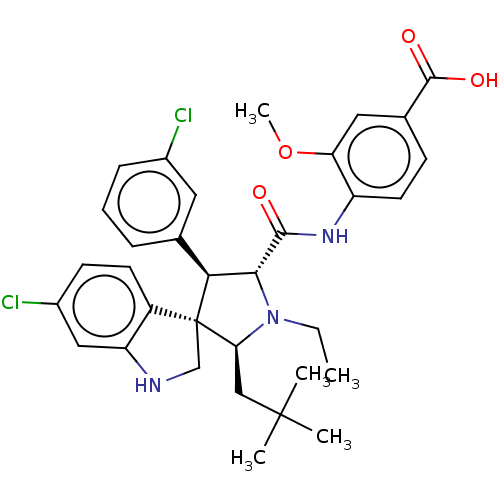 Chemical structure of BindingDB Monomer ID 50631495