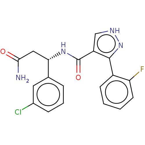Chemical structure of BindingDB Monomer ID 50632541