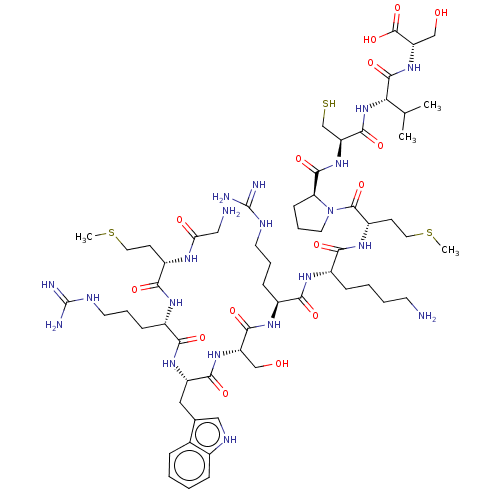 Chemical structure of BindingDB Monomer ID 50634327