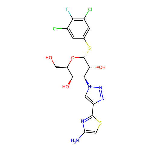 Chemical structure of BindingDB Monomer ID 50635327