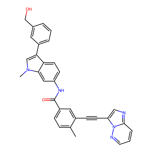 Chemical structure of BindingDB Monomer ID 50635664