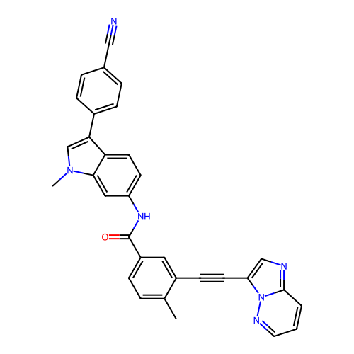 Chemical structure of BindingDB Monomer ID 50635665