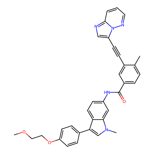 Chemical structure of BindingDB Monomer ID 50635666