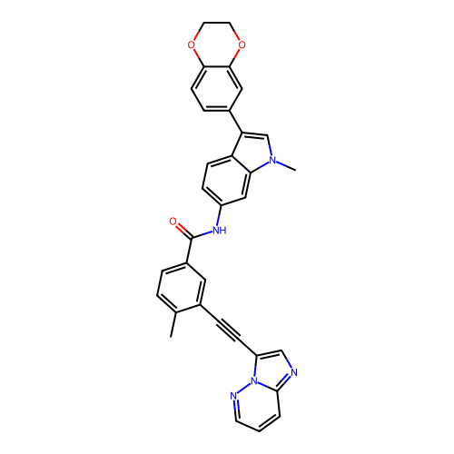 Chemical structure of BindingDB Monomer ID 50635668