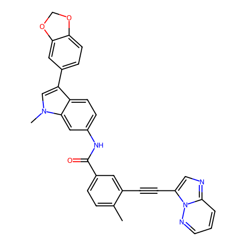 Chemical structure of BindingDB Monomer ID 50635669