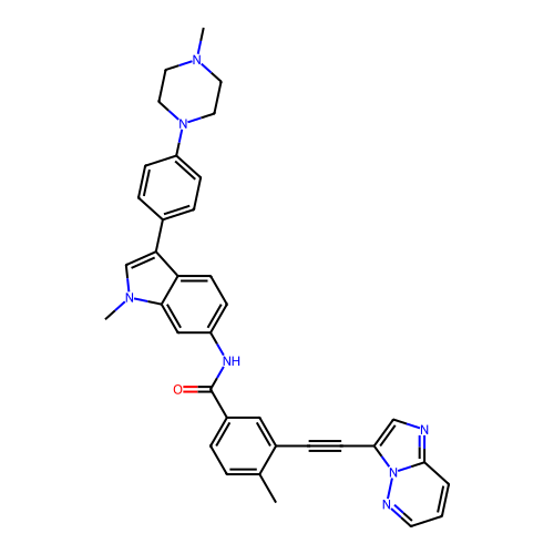 Chemical structure of BindingDB Monomer ID 50635671